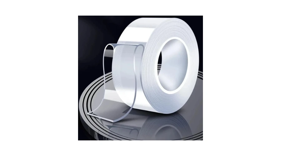 Imagem do anúncio One Roll NANO Fita Dupla Face 20mm x 1/2/5M Transparente Reutilizável À Prova D'água Para Uso Doméstico