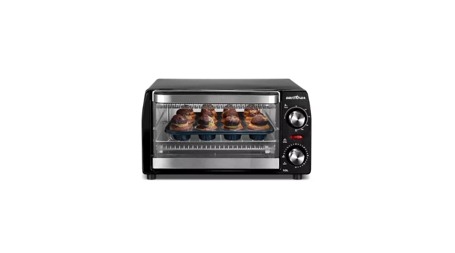 Imagem do anúncio Forno Elétrico Britânia 10L Preto 2 Resistências 1050W BFE11
