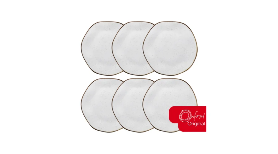 Imagem do anúncio Prato Raso Ryo Maresia Areia 6 Unidades 27,5cm Oxford Porcelanas
